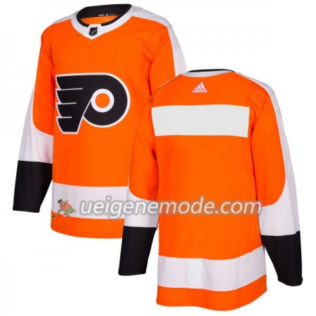 Herren Eishockey Philadelphia Flyers Trikot Blank Adidas 2017-2018 Orange Authentic